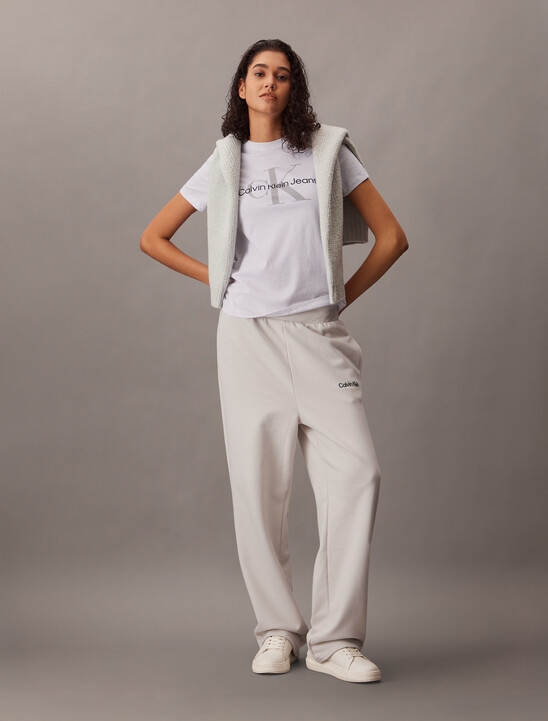 French Terry Straight Leg Joggers