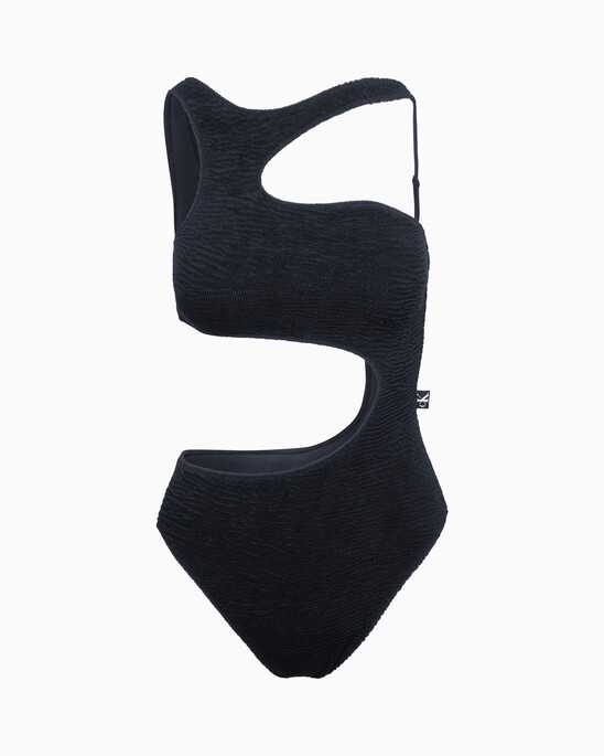 CK Texture Cut Out Swimsuit