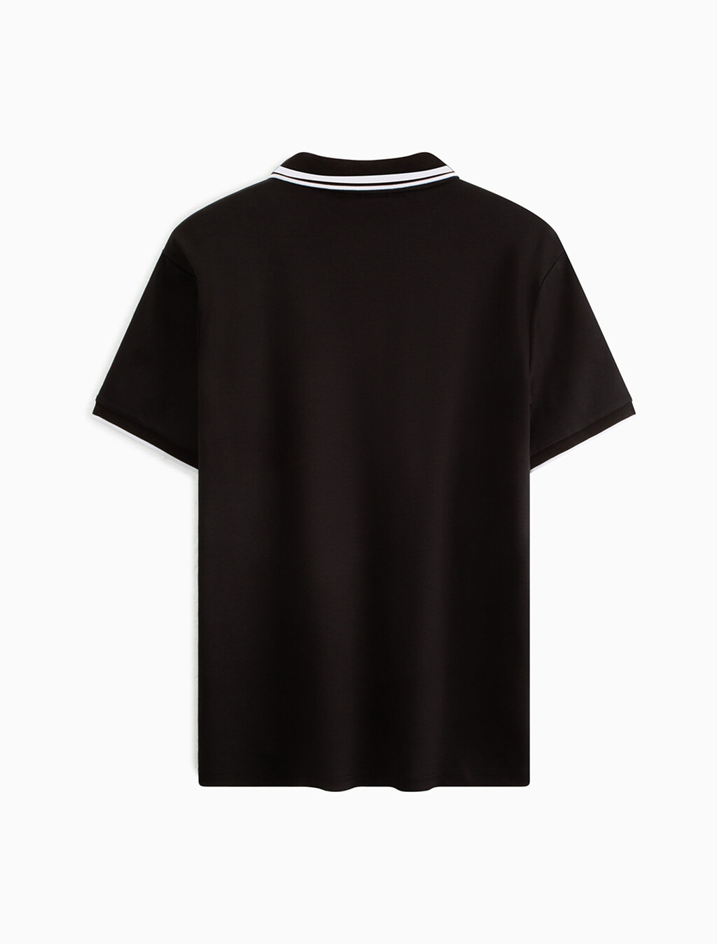 Monologo Slim Tipped Polo, Ck Black, hi-res