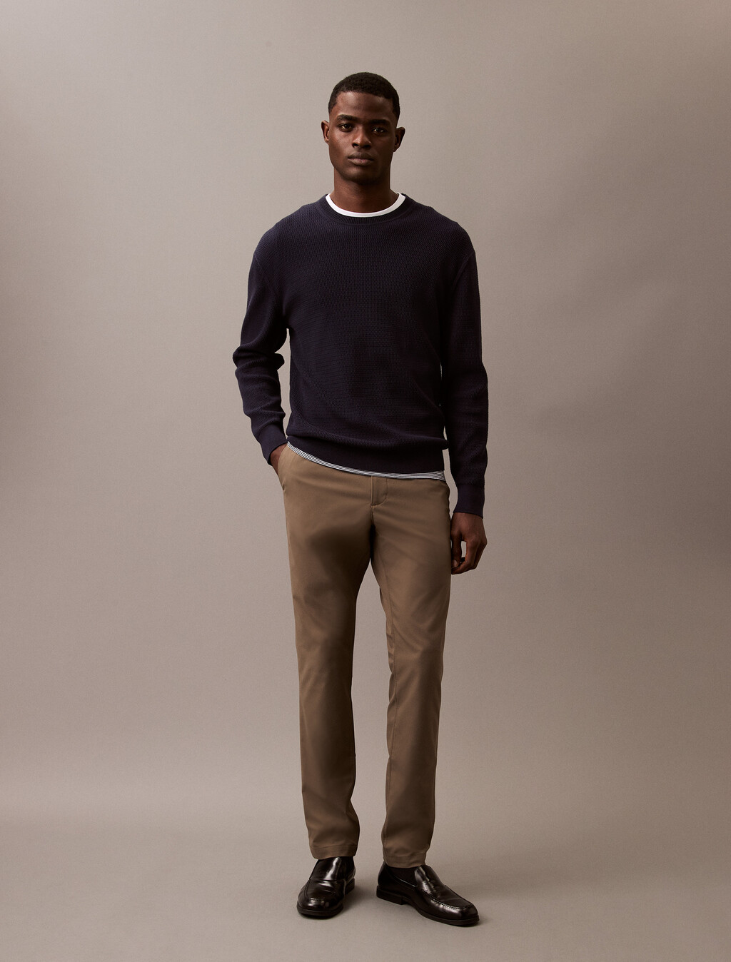 Textured Jumper, Baritone Blue, hi-res