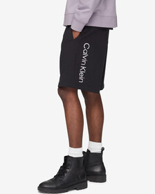 LOGO TERRY SHORTS, Black Beauty, hi-res