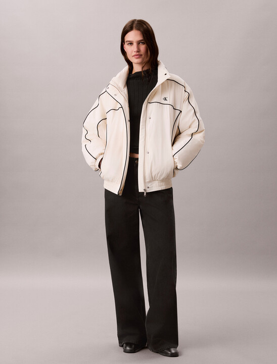 Piped Down Jacket