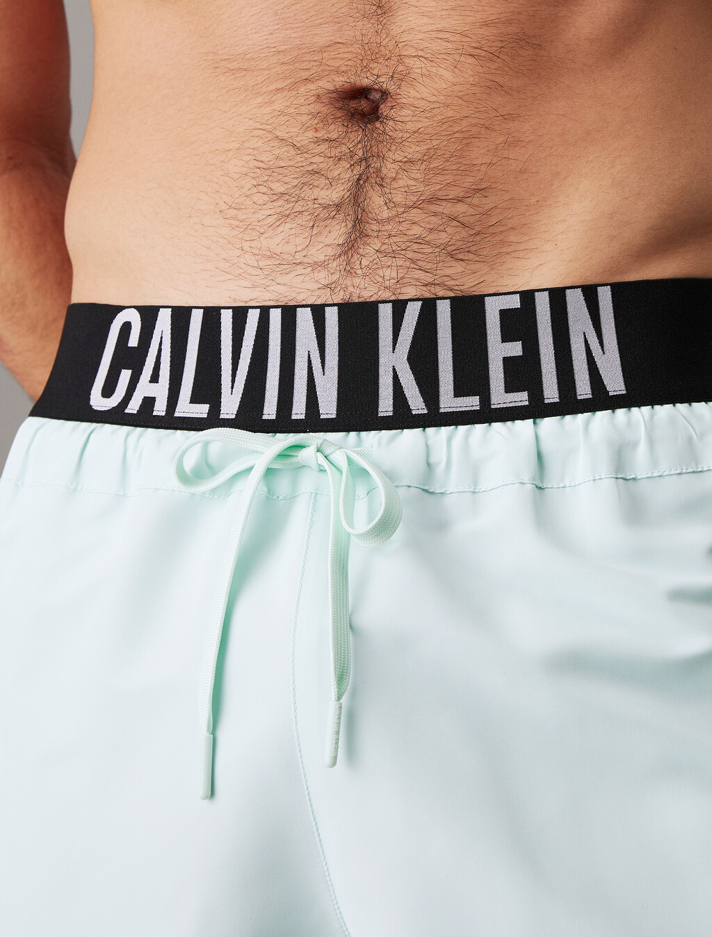 Logo Waistband Swim Shorts - Intense Power, Moonlight Jade, hi-res
