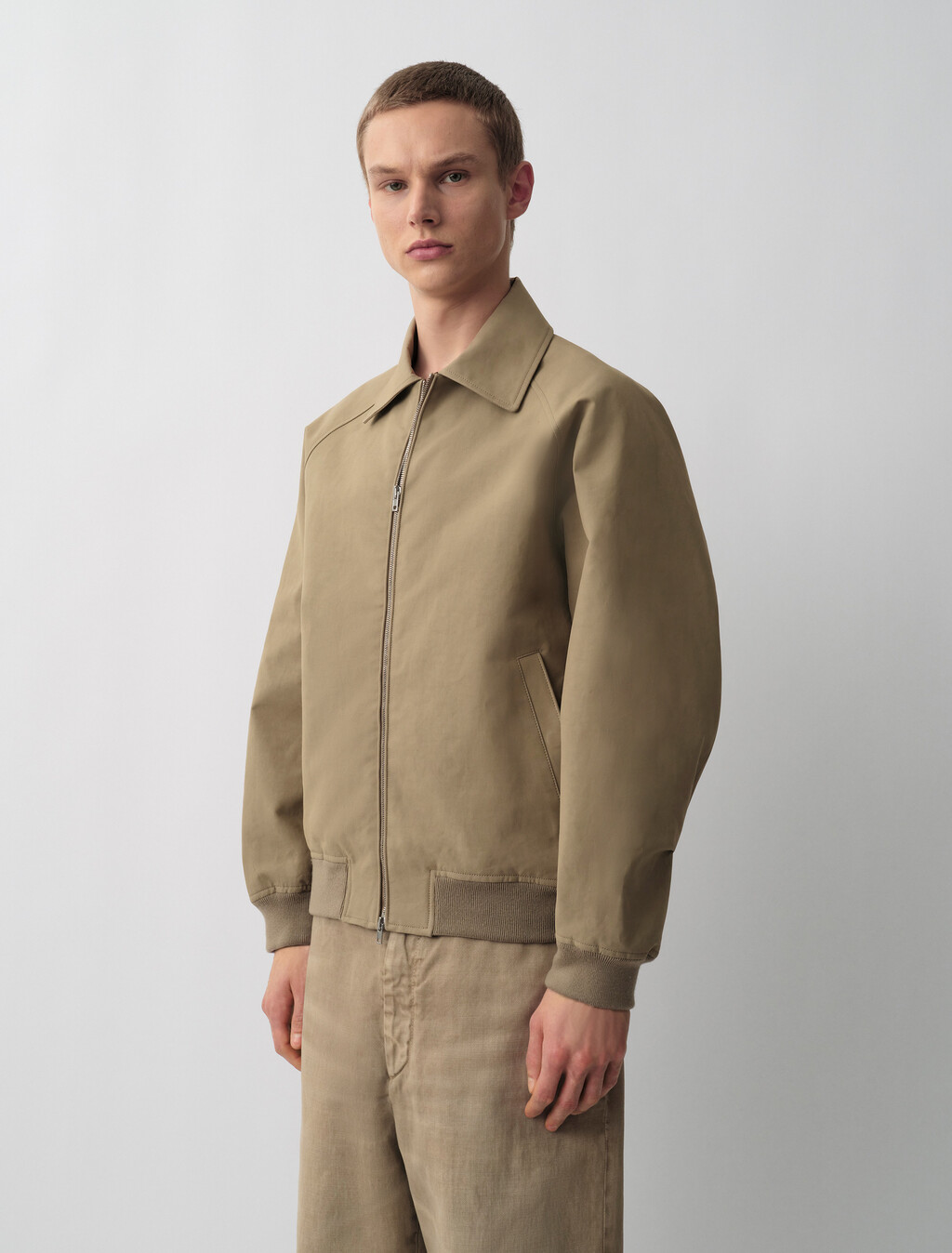 Ringo Bomber Jacket, Khaki, hi-res