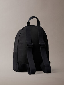 Small Round Backpack, Black, hi-res