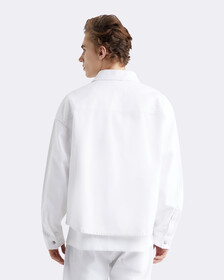 Recycled Cotton Boxy Denim Shirt, Denim Light, hi-res