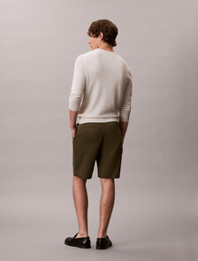Refined Cotton Stretch Short, Fatigue, hi-res