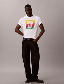 Relaxed Logo T-shirt - Pride, Brilliant White, hi-res