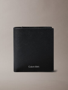 Refined Institutional Slim Billfold Wallet, Black, hi-res