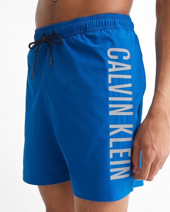 Dark Atoll Medium Drawstring Swim Shorts