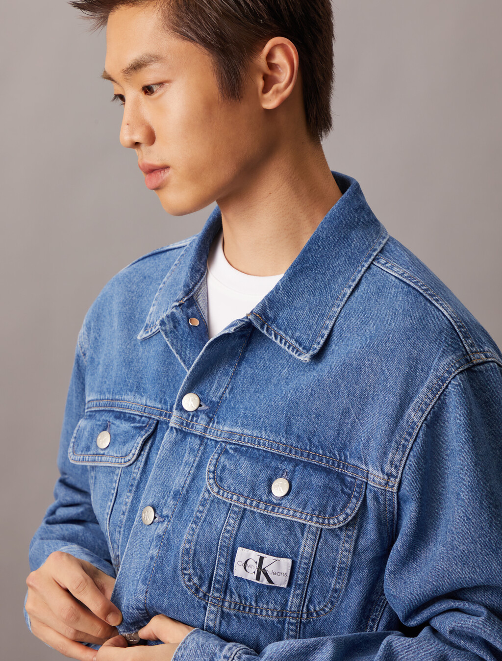 90's Denim Jacket, Denim Medium, hi-res