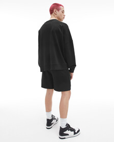 GENDER FLUID DISRUPTED LOGO SWEATSHIRT, Ck Black, hi-res