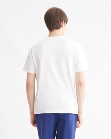 ESSENTIALS LOGO GRAPHIC TEE, BRIGHT WHITE, hi-res