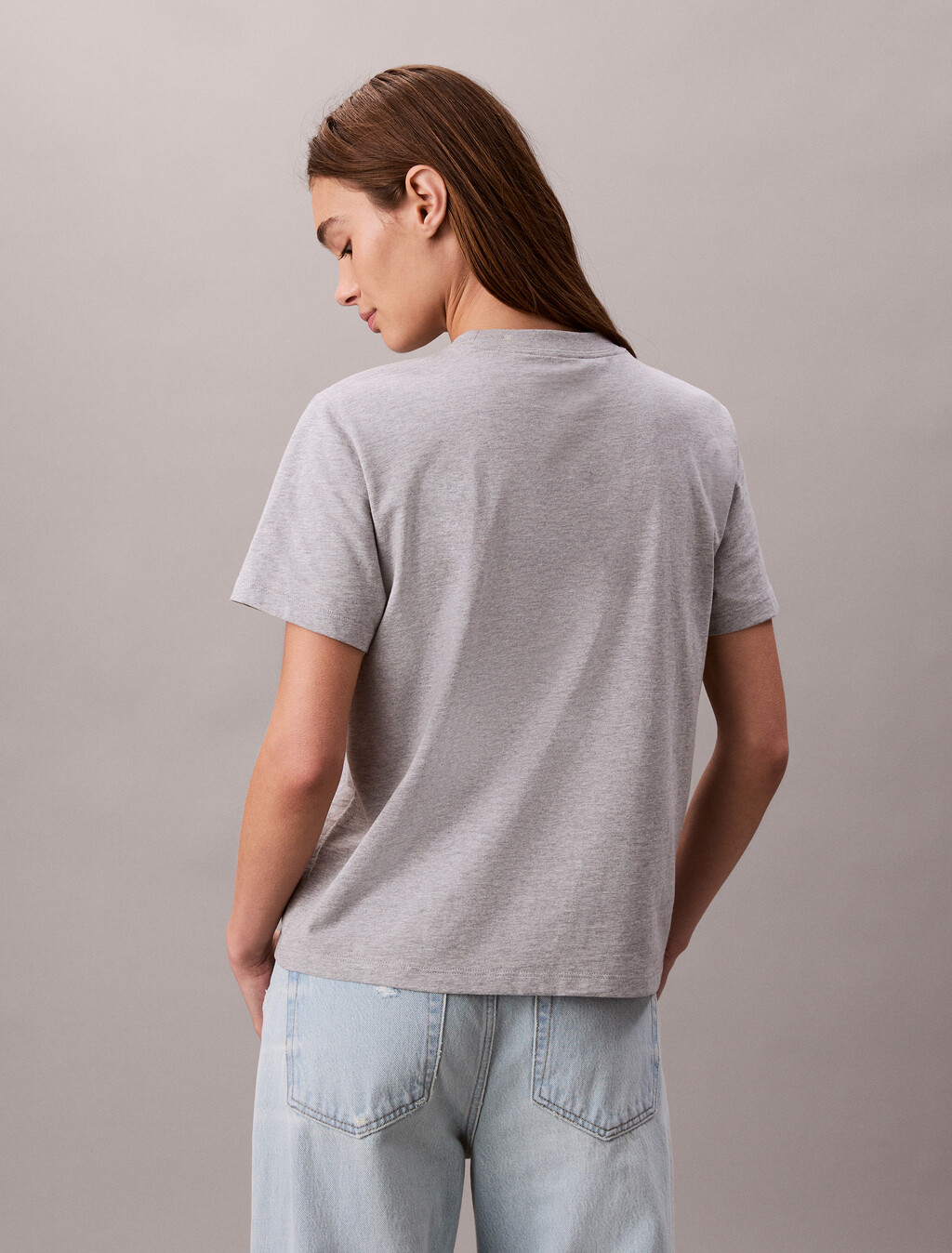 Monogram T-shirt, Heroic Grey Heather, hi-res