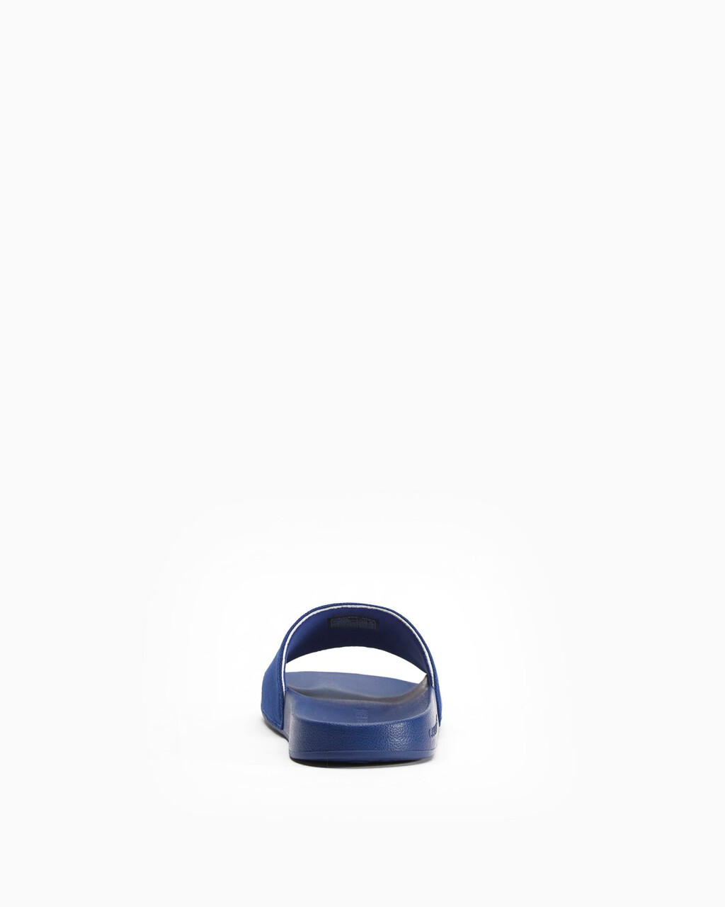 MONOGRAM COTTON SLIDES, Rich Navy, hi-res