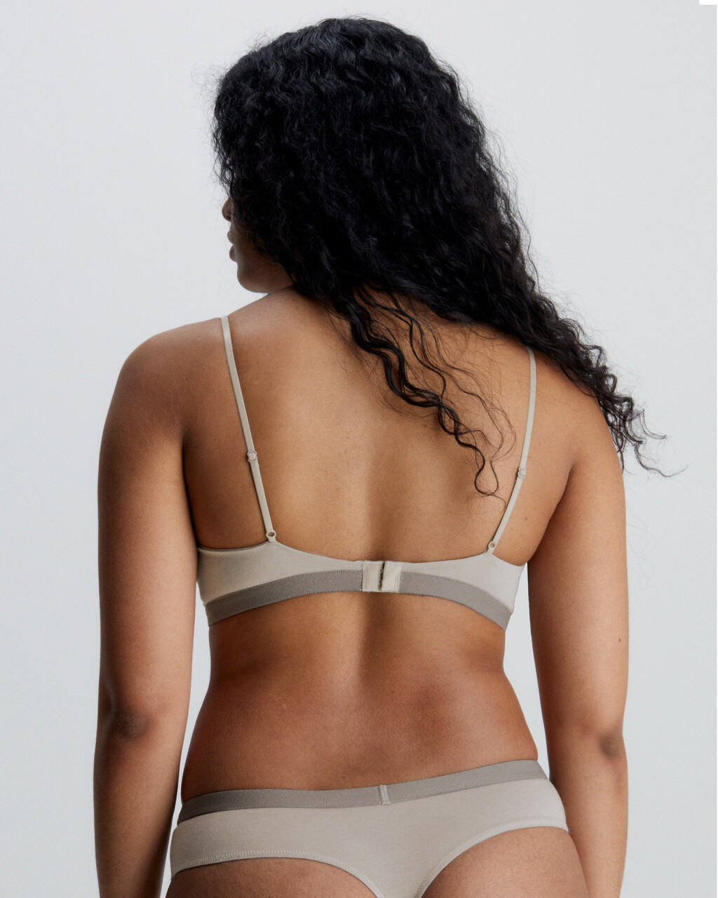 Future Shift String Bralette | grey | Calvin Klein Singapore