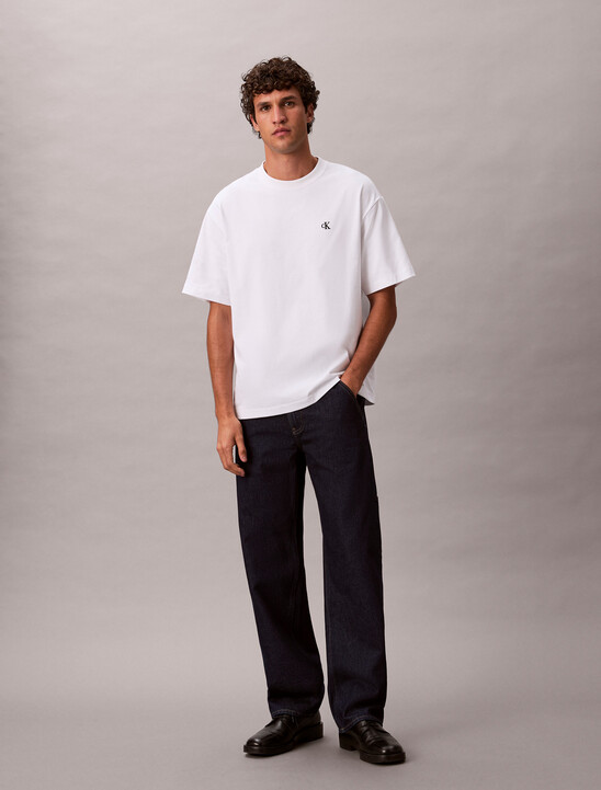 Calvin Logo Crew Neck Tee