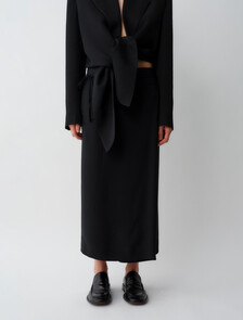 Hallie Skirt, Black, hi-res