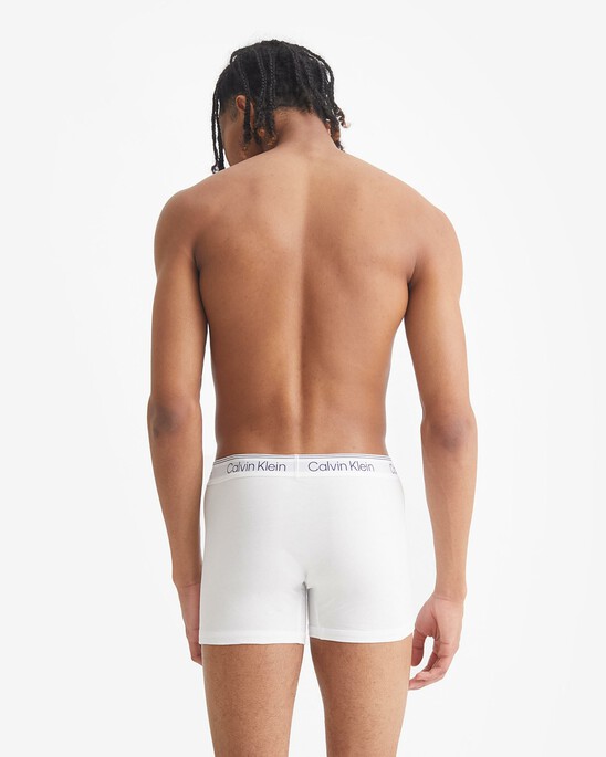 ATHLETIC COTTON 2 PACK TRUNKS