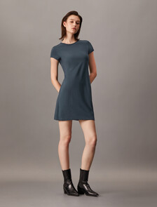 Archive Logo Baby T-shirt Dress, Ink, hi-res