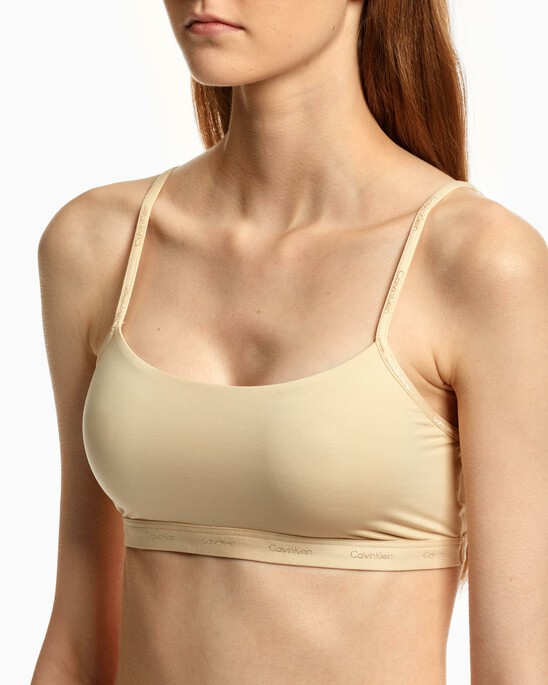 FORM TO BODY NATURAL UNLINED BRALETTE