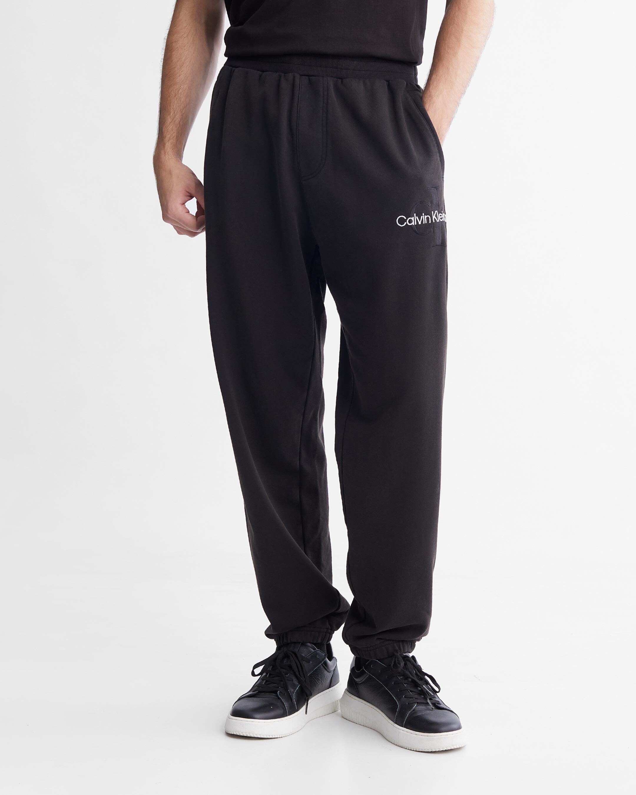 Mineral Dye Relaxed Sweatpants black Calvin Klein Singapore