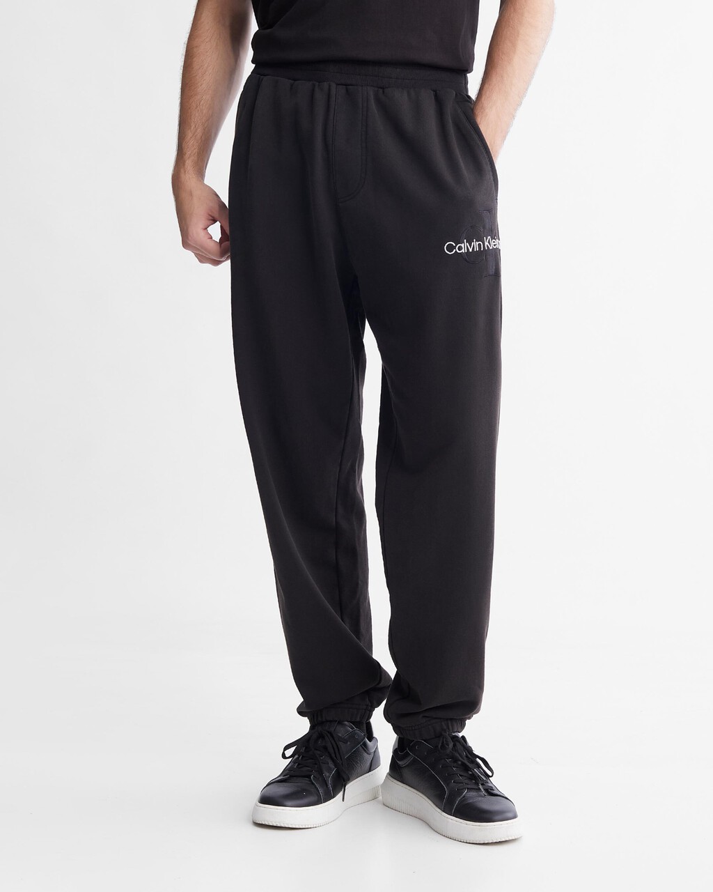 Mineral Dye Relaxed Sweatpants, Ck Black, hi-res