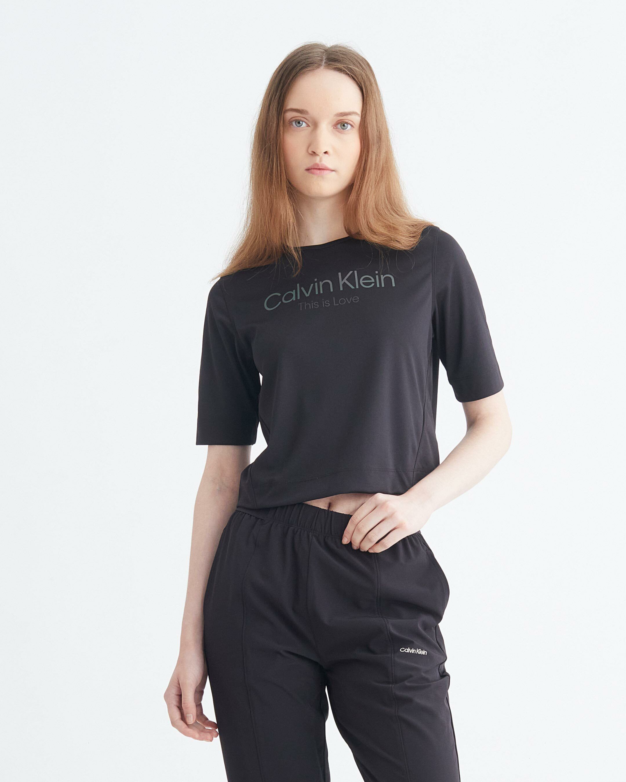 Calvin klein t shirt sale womens hotsell