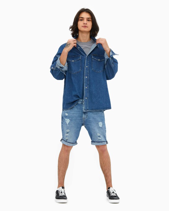 OVERSIZED DENIM SHIRT