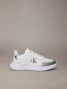 Mix Media Low Top Runner, Bright White/Silver, hi-res