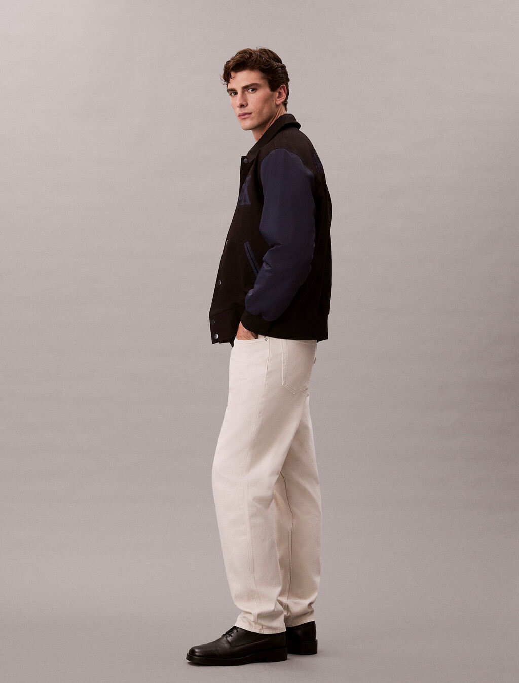 90s Taper Fit Jeans, WASHED BONE, hi-res