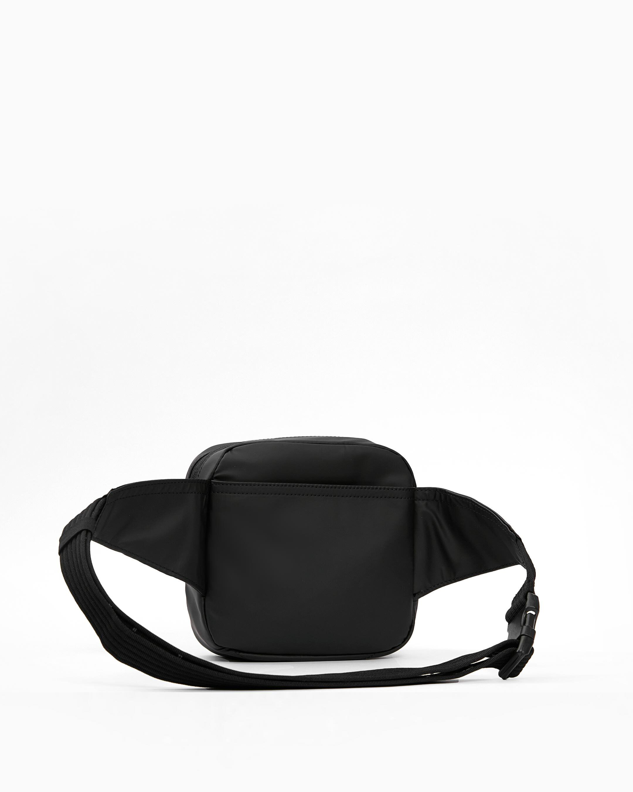 Waist best sale bag silver