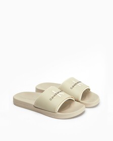 Norwich Monogram Slides, Ancient White/Eggshell, hi-res