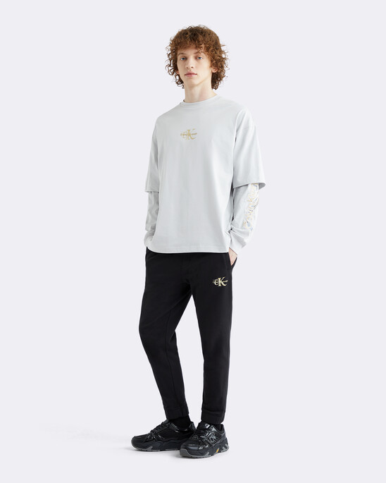 Year of The Dragon Two Layers Long Sleeve Tee