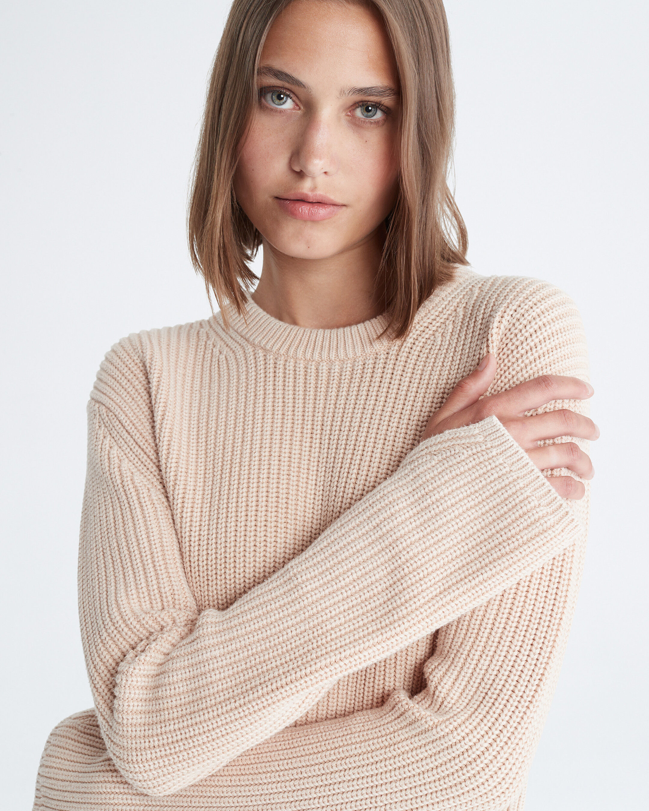 Chunky cotton jumper hot sale