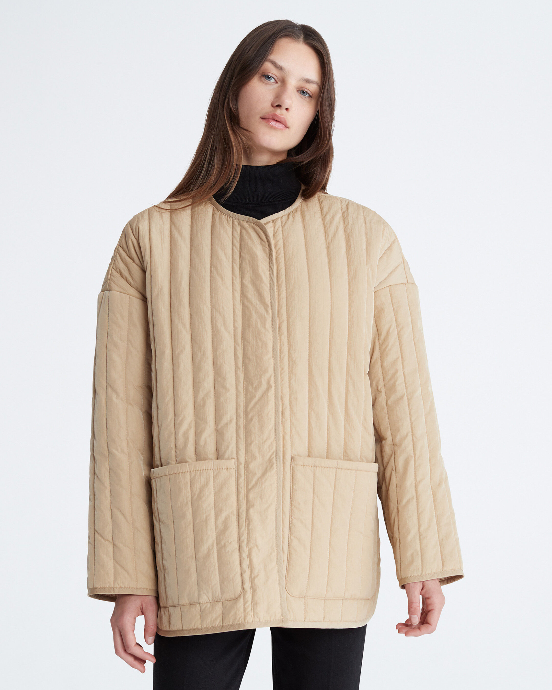 Quilted new arrivals jacket liner