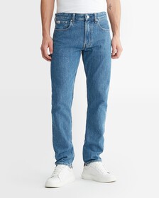 Authentic Straight Jeans, 001 STONE BLUE, hi-res