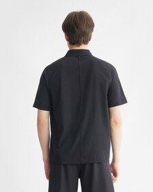 ESSENTIALS OVERSIZED POLO, BLACK BEAUTY, hi-res