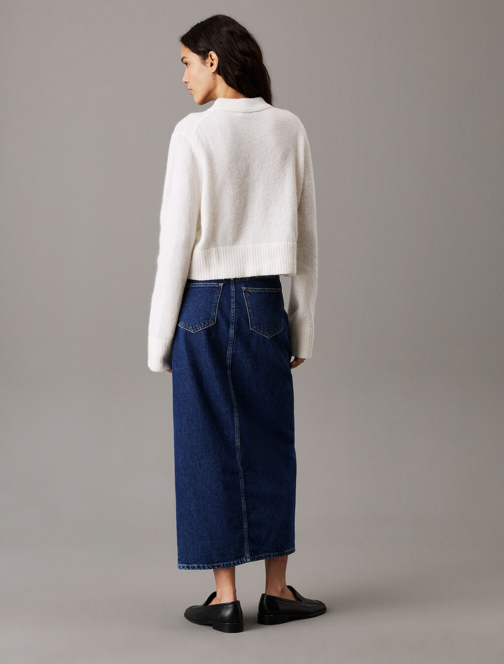 Plush Wool Blend Cardigan, Ivory, hi-res