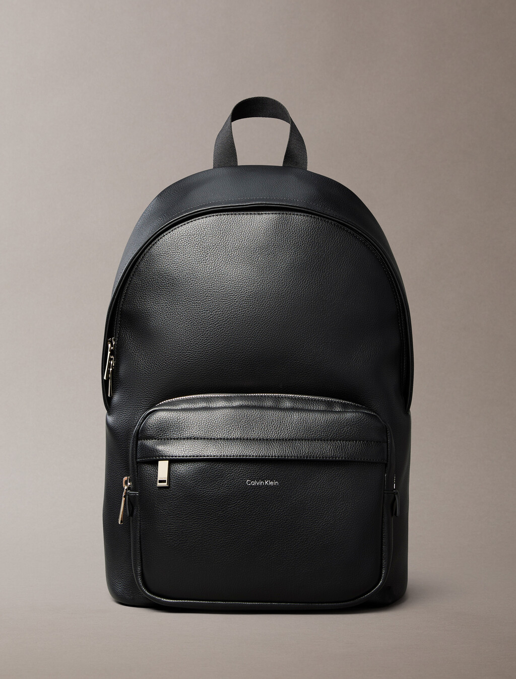 Micro Pebble Round Backpack, Black, hi-res