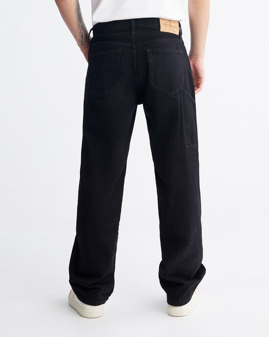 Recycled Cotton 90s Straight Workwear Pants