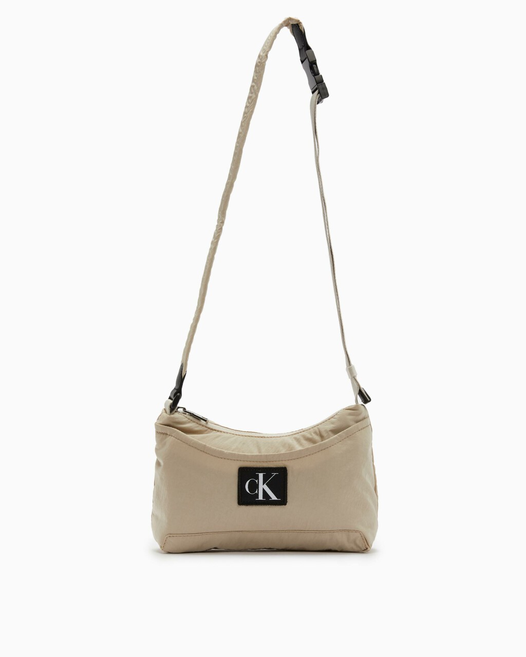 CITY NYLON SHOULDER BAG, EGGSHELL, hi-res