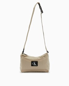 CITY NYLON SHOULDER BAG, EGGSHELL, hi-res