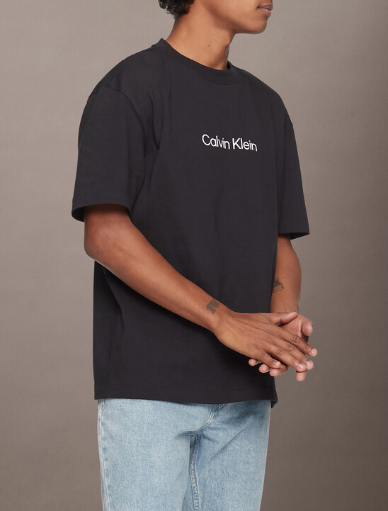 Calvin Logo Crew Neck Tee