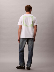 Circle Graphic Relaxed T-Shirt, Bright White, hi-res