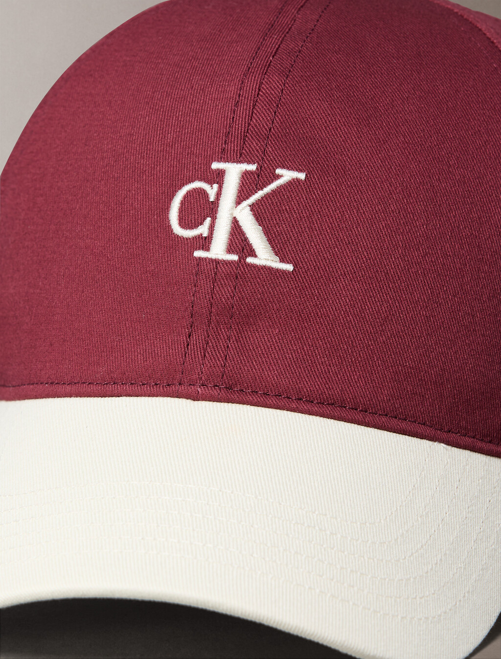 Contrast Embroidered Logo Baseball Cap, Decadent Chocolate, hi-res
