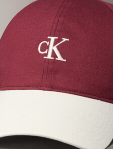 Contrast Embroidered Logo Baseball Cap, Decadent Chocolate, hi-res