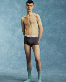 MODERN COTTON THIS IS LOVE TRUNKS, Forged Iron, hi-res