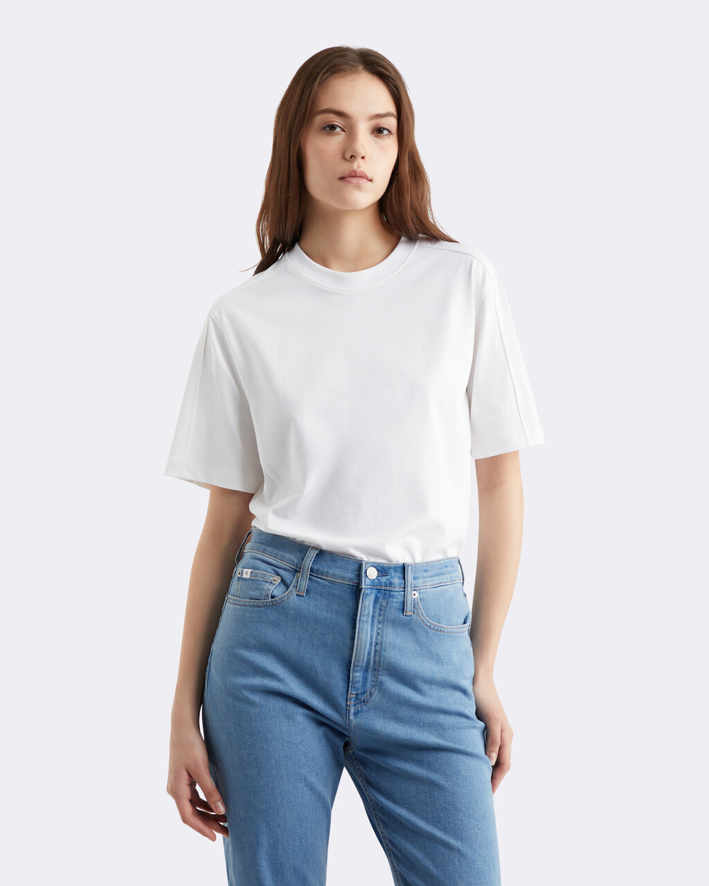 Cooling Boyfriend Fit Graphic Tee white Calvin Klein Singapore