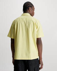 Short Sleeve Zip Up Shirt, Yellow Sand, hi-res